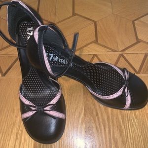 17 Miles- Vintage Style Heels